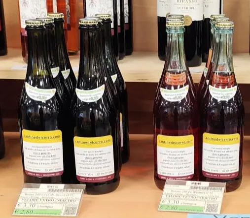 Bottiglie riutilizzabili